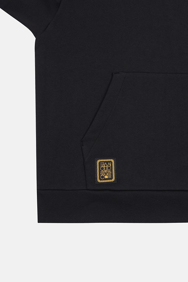 코오롱스포츠-의류 상의-[Seoul Exclusive] 남녀공용 스웻 그래픽 후드 긴팔 티셔츠