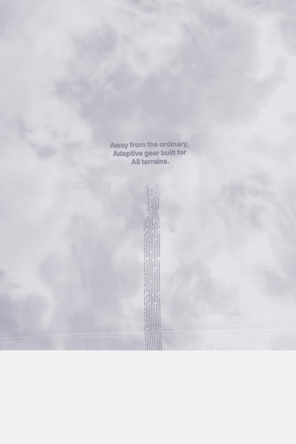 코오롱스포츠-의류 상의-[TRAIL] 남성 프린트 라운드넥 슬리브리스