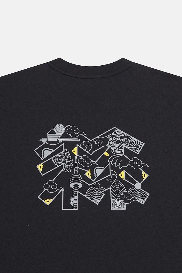 코오롱스포츠-의류 상의-[Seoul Exclusive] 남녀공용 소로나 그래픽 라운드넥 반팔 티셔츠