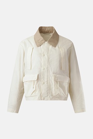 [Atelier Line] 여성 컨트라스트 칼라드 워크 재킷