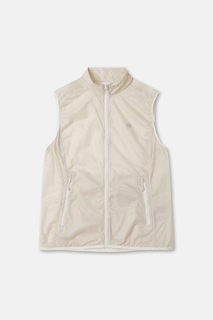 여성 에그라이트 레귤러핏 스탠드넥 방풍 베스트