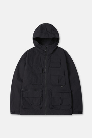 남성 아웃포켓 후드 재킷