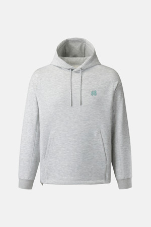 남녀공용 그래픽 후드 긴팔 티셔츠