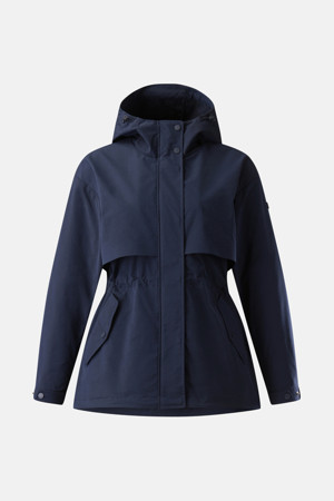 여성 중기장 후드 재킷