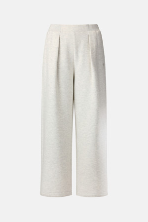 여성 스트레치 루즈핏 밴딩 원턱 팬츠 (SET-UP)