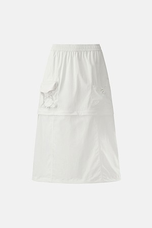 여성 카고 투웨이 스커트
