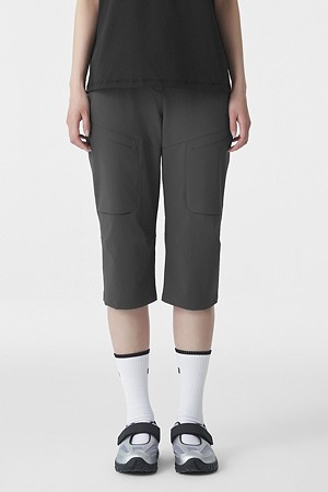 여성 7부 카고 팬츠