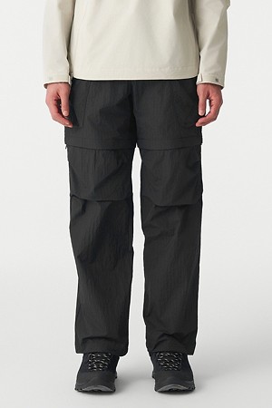 남성 립스탑 루즈핏 투웨이 팬츠