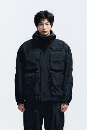 WM 남성 타슬란 아웃포켓 재킷_BLACK-a
