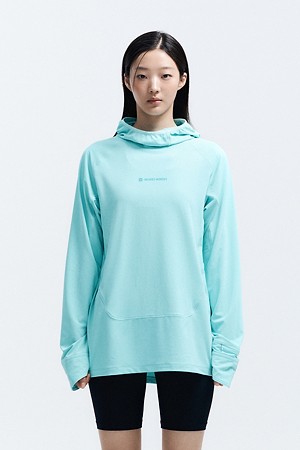 WM 남녀공용 익스퍼트 UV 후드 티셔츠