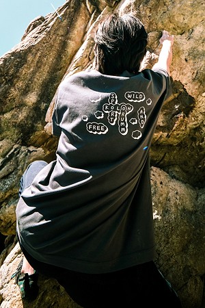 [KS X ORUMM] 남녀공용 볼더링 구름 반팔 티셔츠