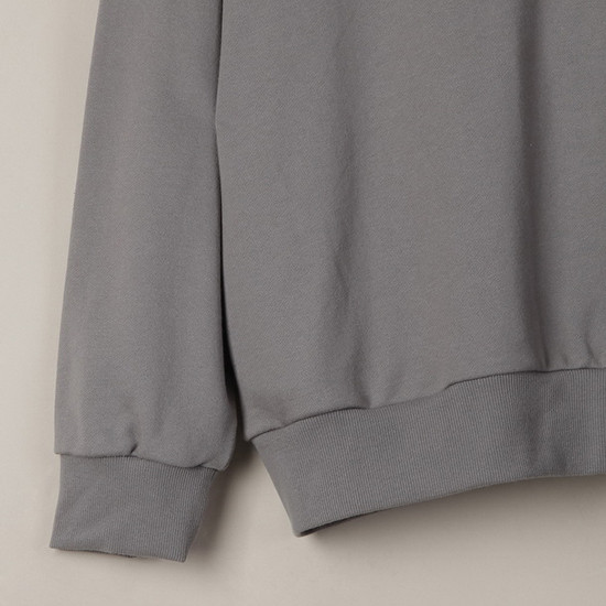 럭키마르쉐(LUCKYMARCHE) 오버사이즈 마르쉐 슈에뜨 스웻셔츠_LQTAW20100GYX