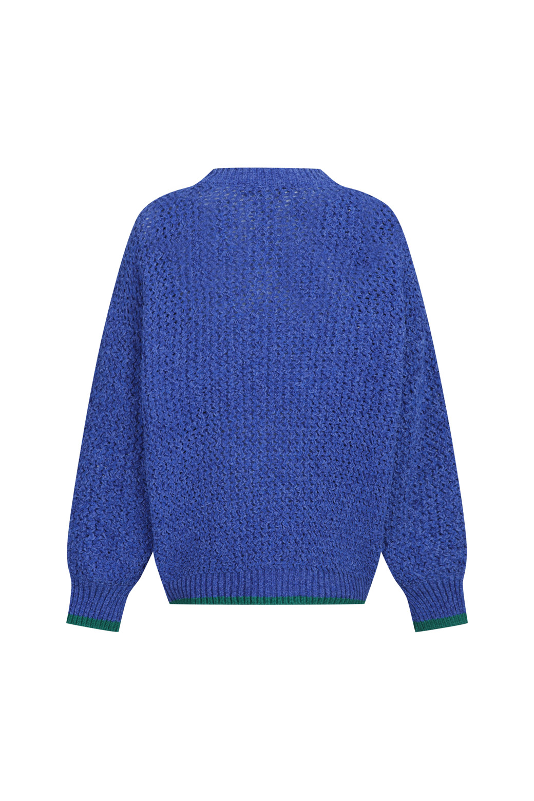 LUCKY CHOUETTE - 스웨터 - Color Block Hem Pullover