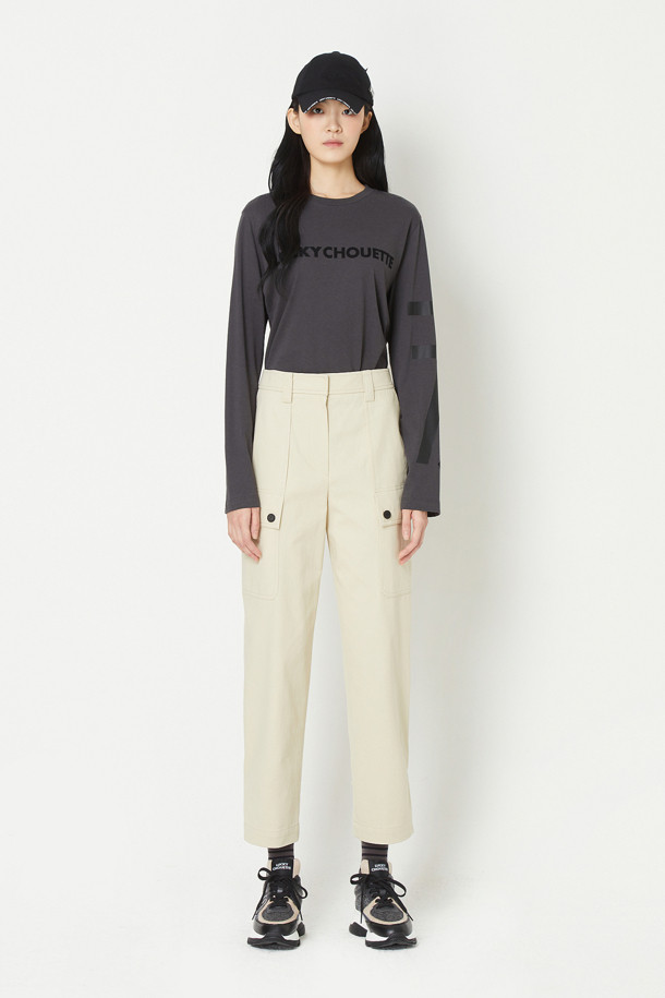 LUCKY CHOUETTE - 스커트/팬츠 - Pocket Point Cotton Pants