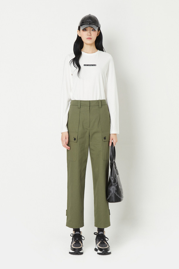 LUCKY CHOUETTE - 스커트/팬츠 - Pocket Point Cotton Pants