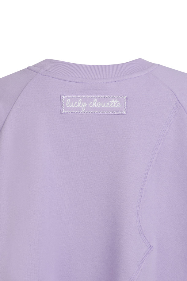 LUCKY CHOUETTE - 티셔츠 - Hem Deformation Sweatshirt