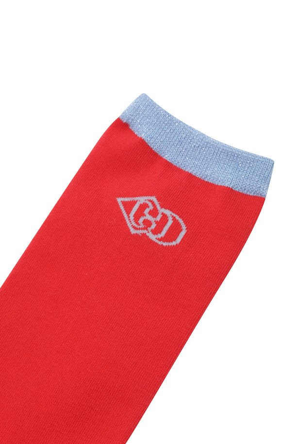 LUCKY CHOUETTE - 양말 - Star Logo Emblem Point Socks 