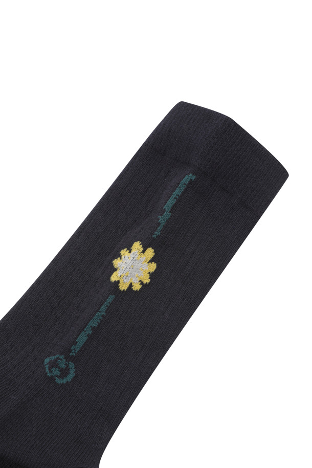 LUCKY CHOUETTE - 양말 - Flower Pattern Socks