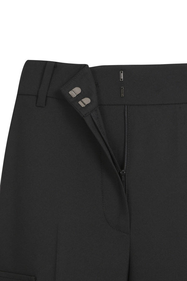 LUCKY CHOUETTE - 스커트/팬츠 - Out Pocket Machine Wrinkle Pants