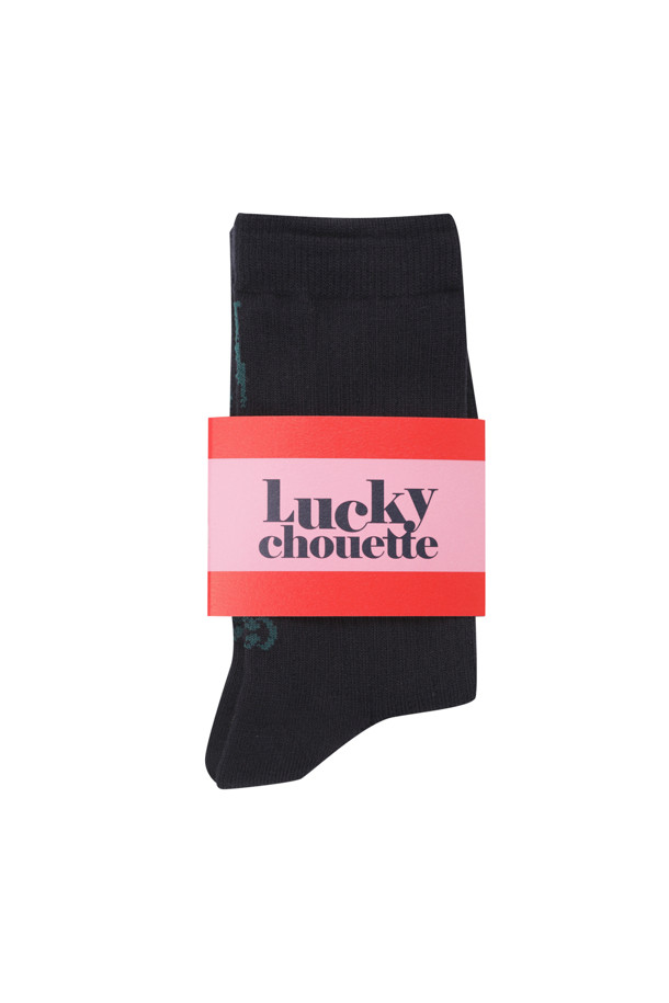 LUCKY CHOUETTE - 양말 - Flower Pattern Socks