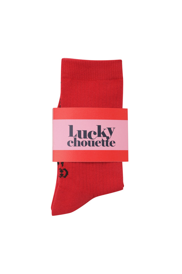 LUCKY CHOUETTE - 양말 - Flower Pattern Socks