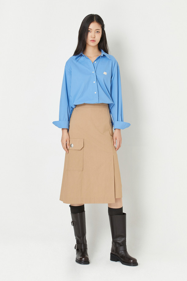 LUCKY CHOUETTE - 스커트/팬츠 - A-line Midi Skirt