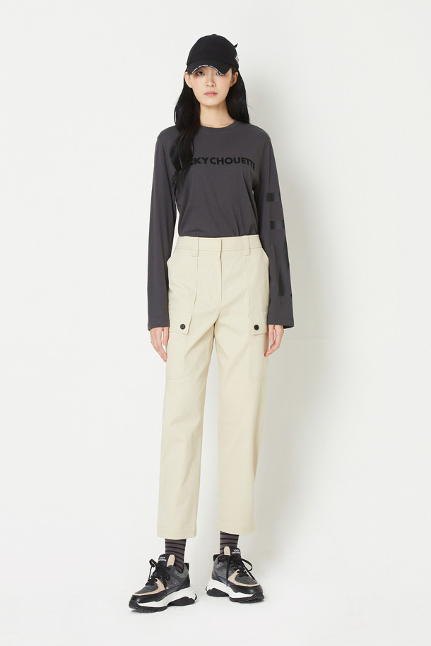 LUCKY CHOUETTE - 스커트/팬츠 - Pocket Point Cotton Pants