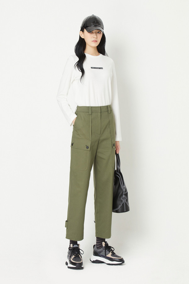 LUCKY CHOUETTE - 스커트/팬츠 - Pocket Point Cotton Pants