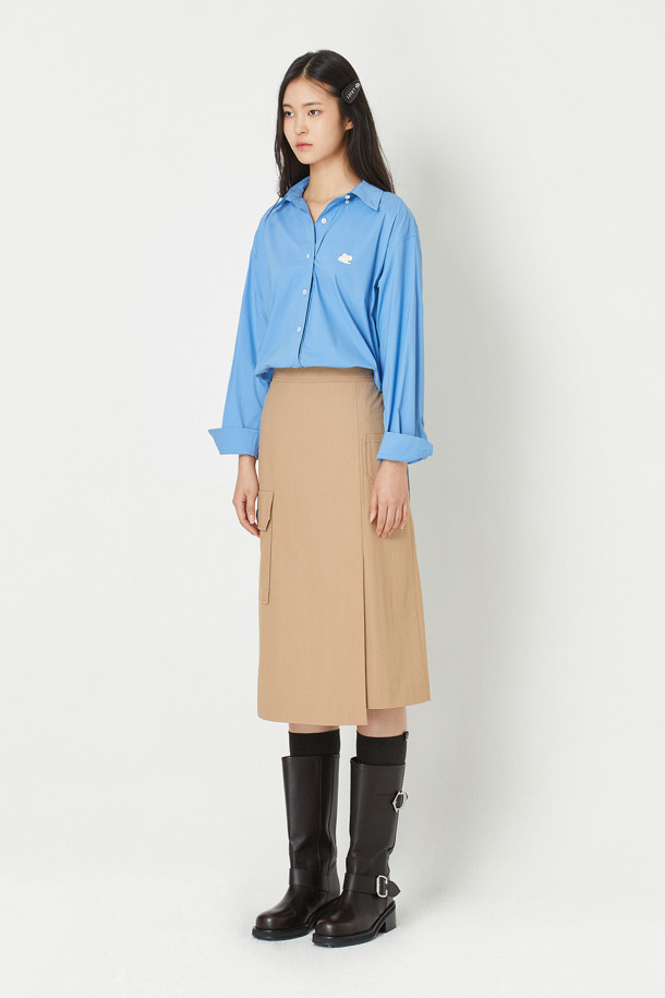 LUCKY CHOUETTE - 스커트/팬츠 - A-line Midi Skirt