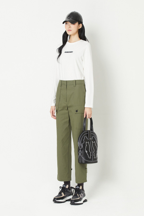 LUCKY CHOUETTE - 스커트/팬츠 - Pocket Point Cotton Pants