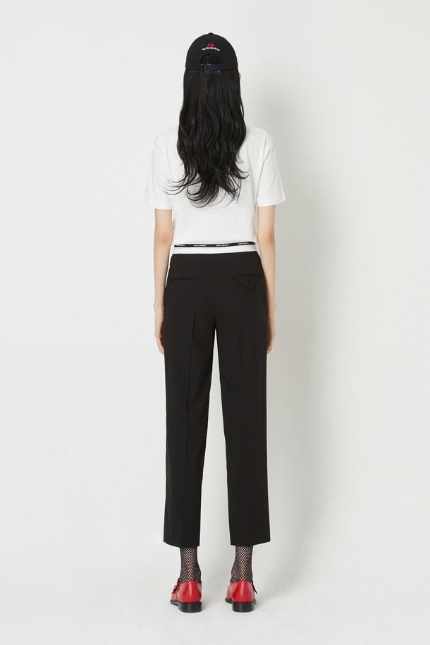 LUCKY CHOUETTE - 스커트/팬츠 - Waist Point Straight Fit Pants