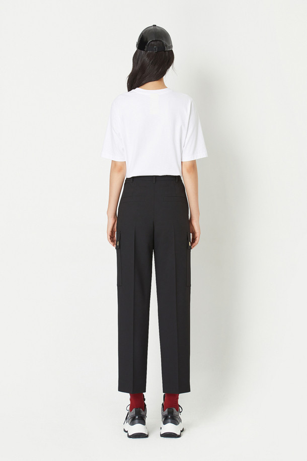 LUCKY CHOUETTE - 스커트/팬츠 - Out Pocket Machine Wrinkle Pants