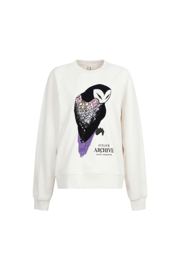 LUCKY CHOUETTE - 티셔츠 - [Atelier] Jewelry Chouette Sweatshirt