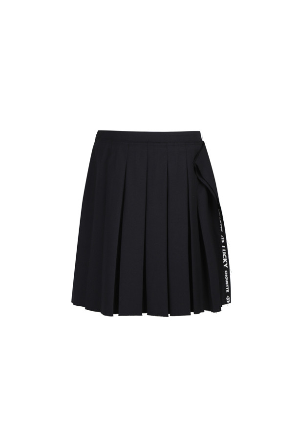 LUCKY CHOUETTE - 미디스커트 - Pleats Mid Skirt