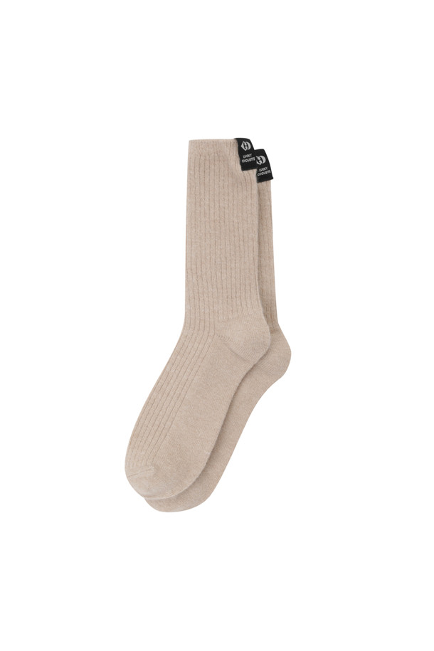 LUCKY CHOUETTE - 양말 - Label Point Alpaca Socks