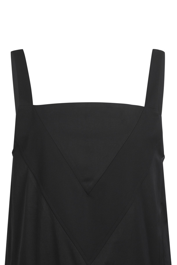 LUCKY CHOUETTE - 원피스 - Hem Pleats Sleeveless Mini Dress