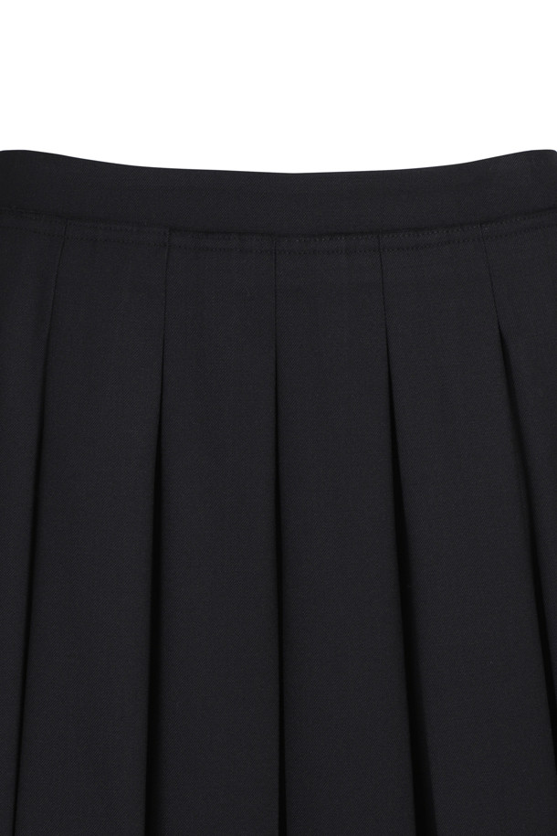 LUCKY CHOUETTE - 미디스커트 - Pleats Mid Skirt