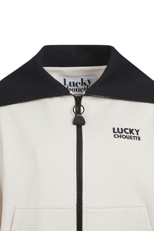 LUCKY CHOUETTE - 점퍼 - Sailor Collar Color Jumper