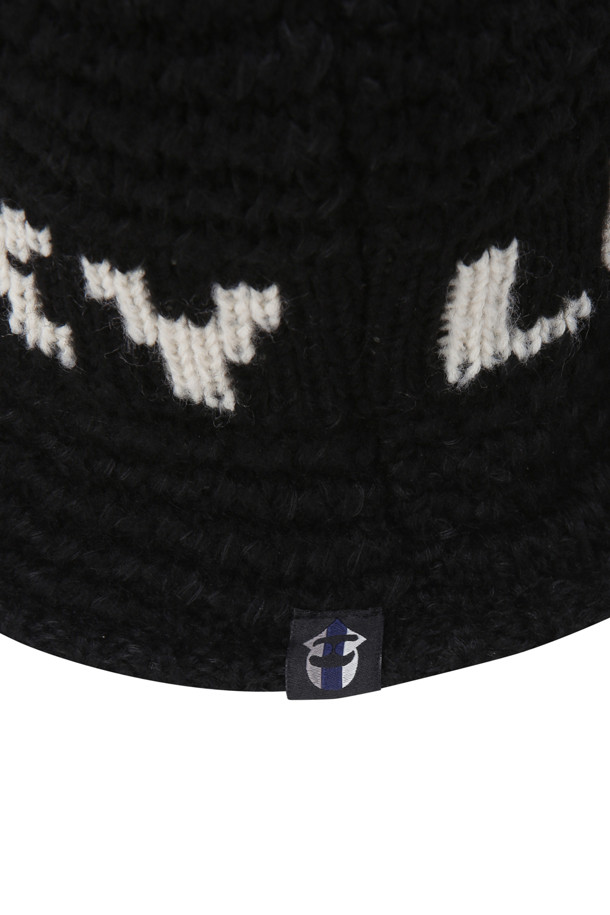 LUCKY CHOUETTE - 모자 - LUCKY Lettering Knit Hat