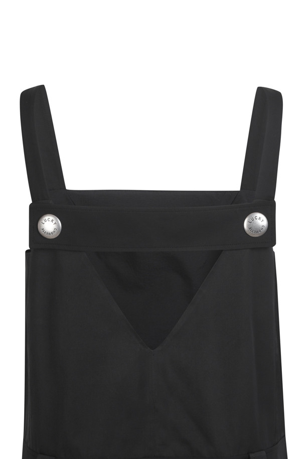 LUCKY CHOUETTE - 원피스 - Hem Pleats Sleeveless Mini Dress