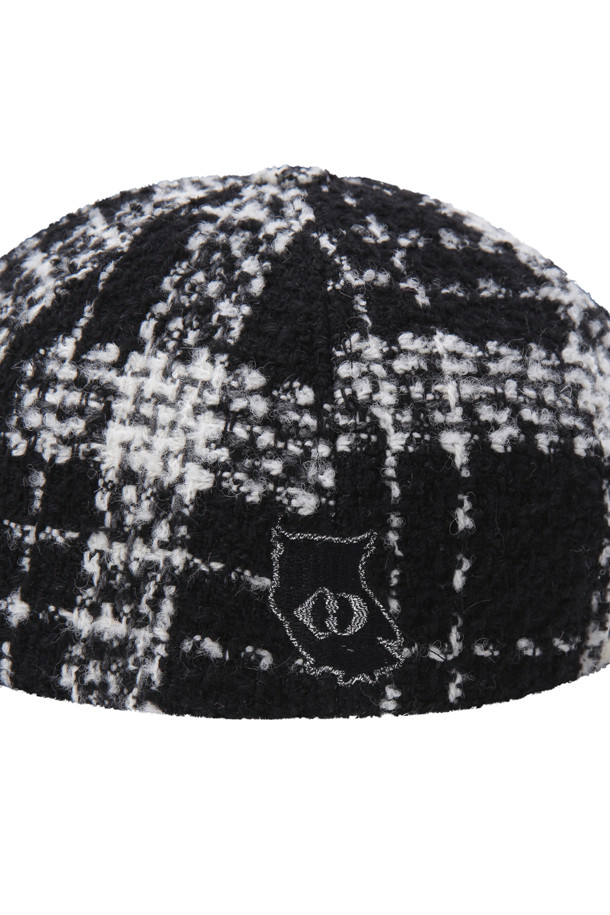 LUCKY CHOUETTE - 모자 - [Atelier] Emblem Tweed Ball Cap