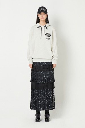 [Atelier] Fleats Long Skirt (Shining Print)