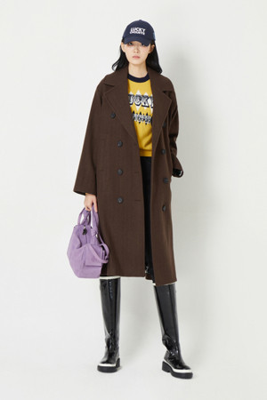 Wool Overfit Double Coat