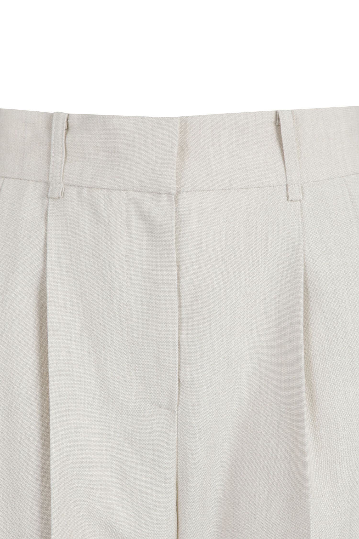 Linen Crease Wide Pants_LUCKY CHOUETTE