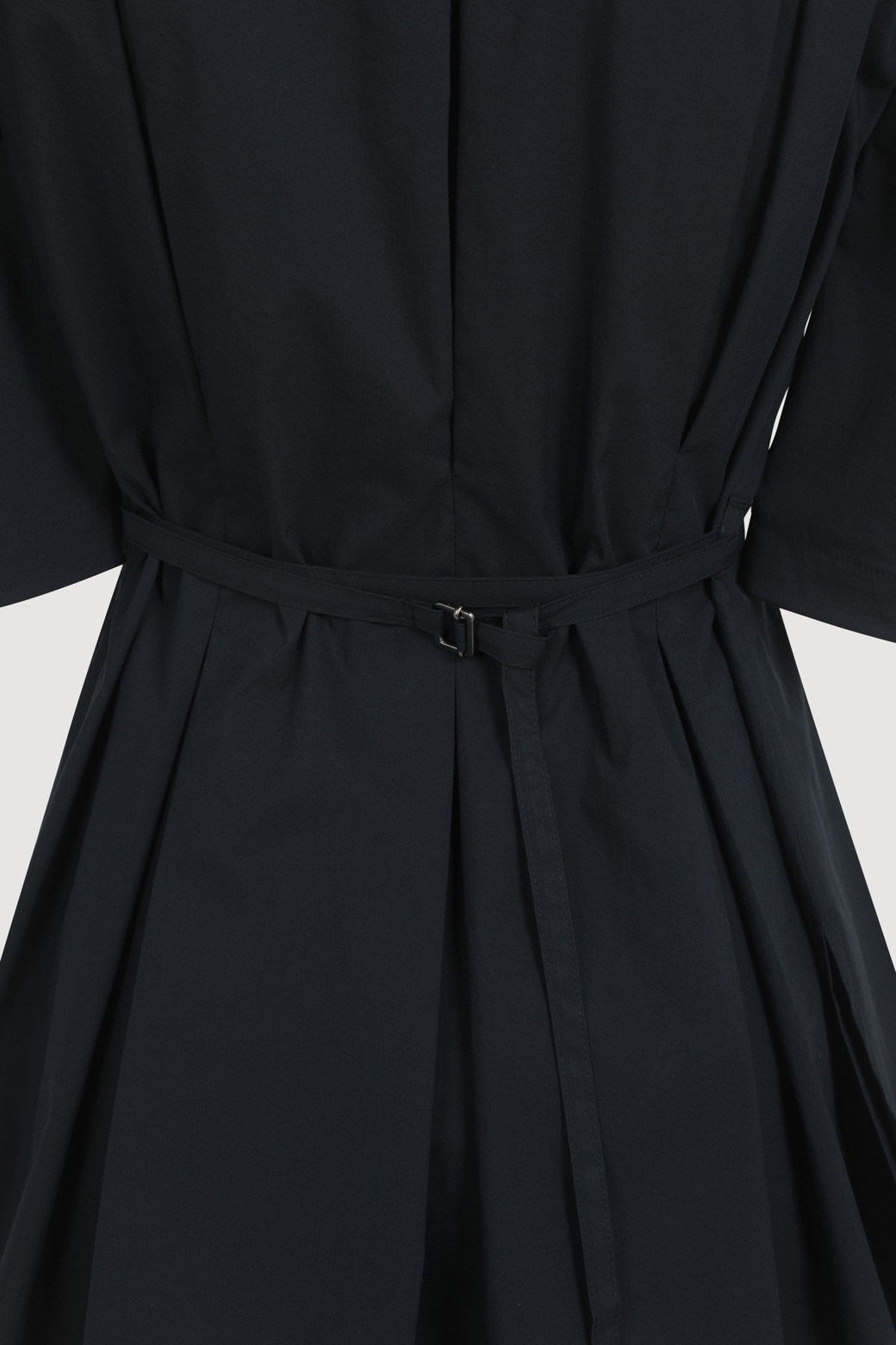 LUCKY CHOUETTE - 블라우스/셔츠 - Tuck Point Cotton Blouse (With Belt)
