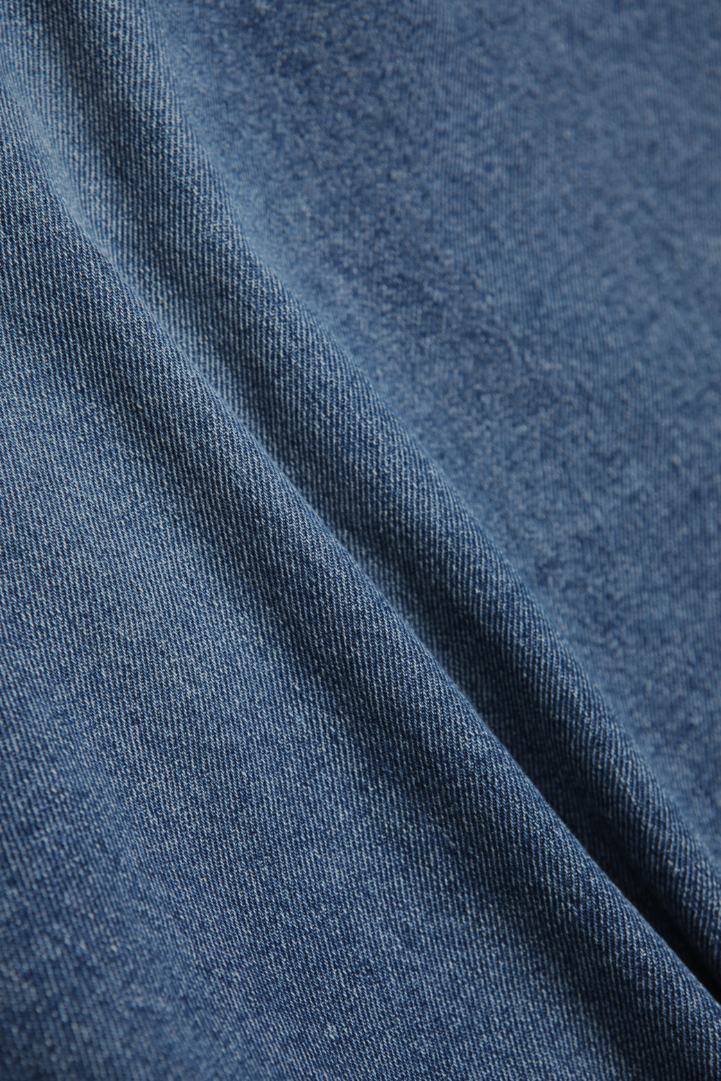 LUCKY CHOUETTE - 스커트/팬츠 - Diagonal Incision Hool Denim Skirt