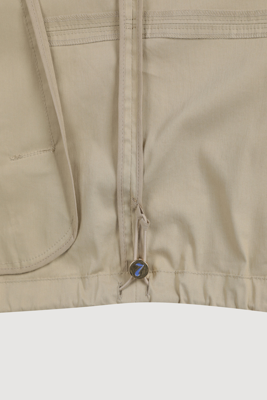 LUCKY CHOUETTE - 점퍼 - Round Neck Shirring Volume Jumper