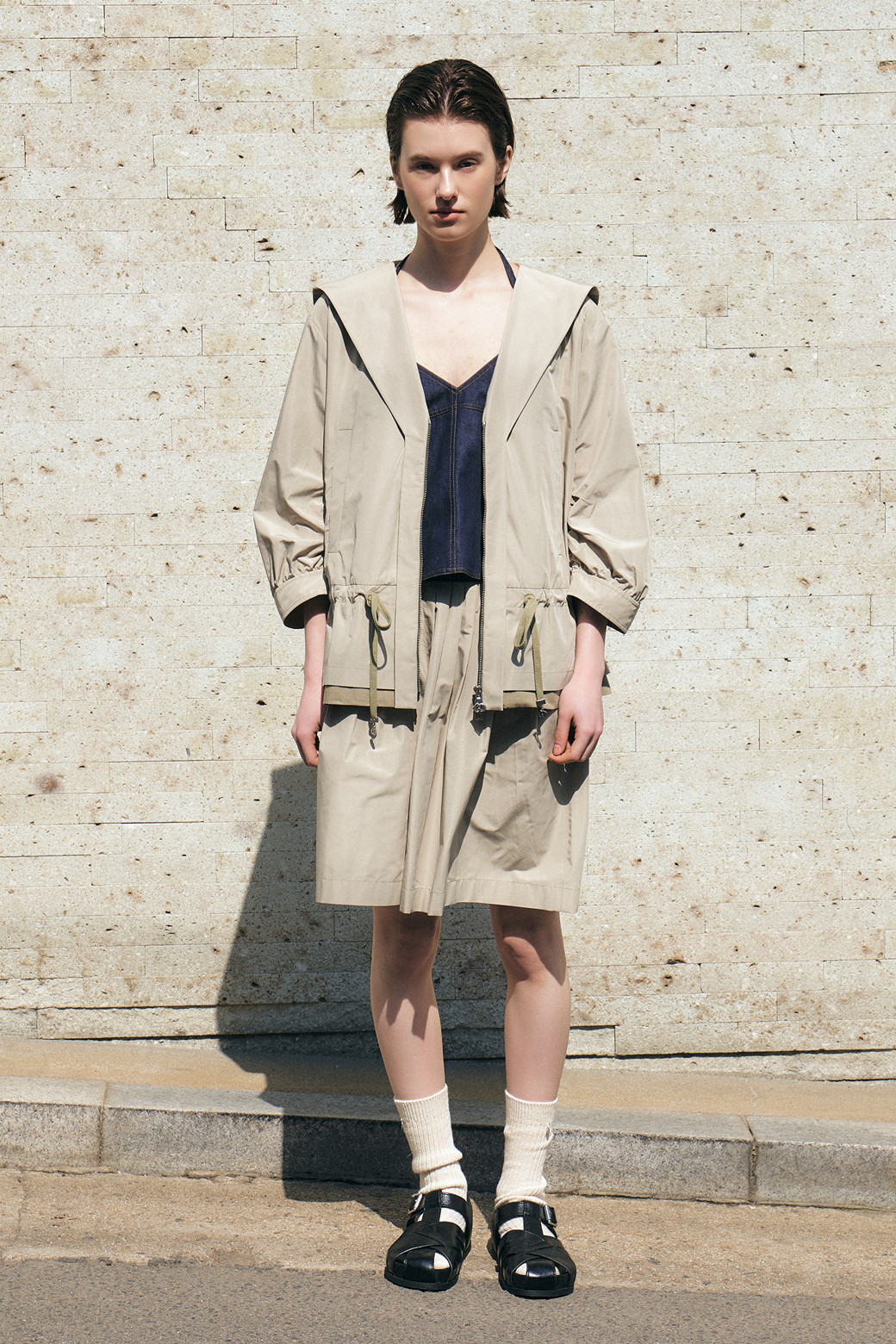LUCKY CHOUETTE - 스커트/팬츠 - Tuck Point Shorts
