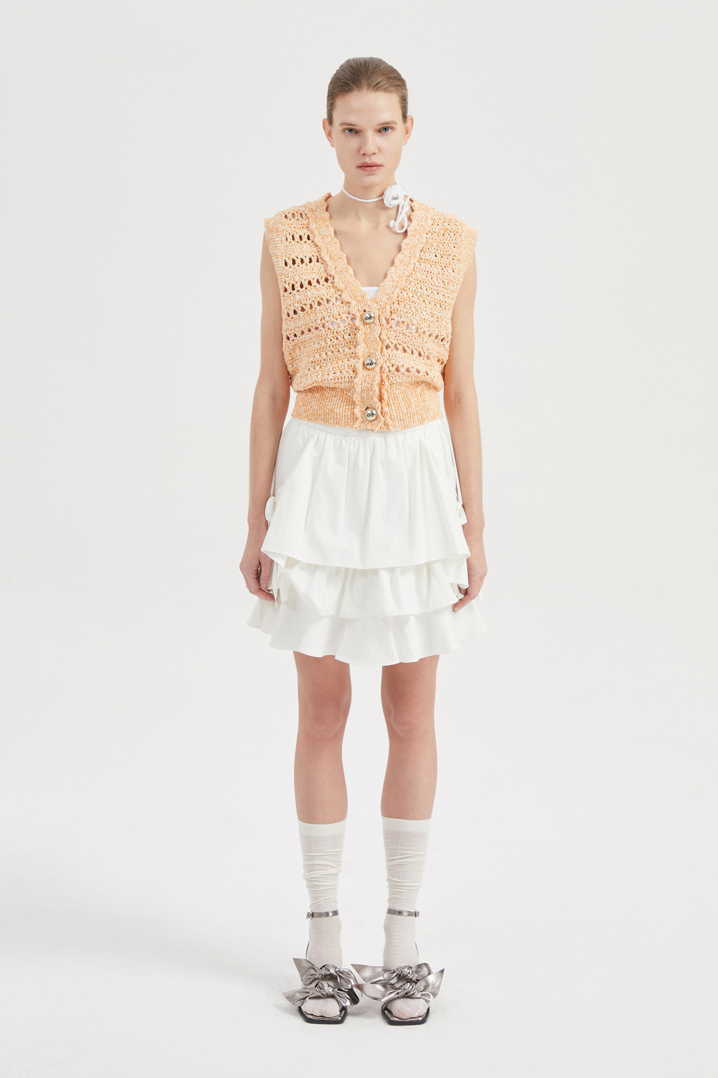 LUCKY CHOUETTE - 티셔츠 - [Atelier] Single Knit Vest