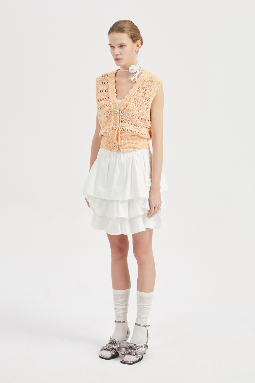 LUCKY CHOUETTE - 티셔츠 - [Atelier] Single Knit Vest